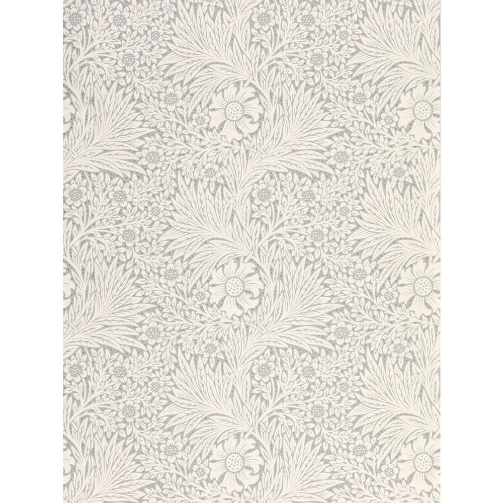 Pure Marigold Wallpaper 216536 by Morris & Co in Cloud Grey